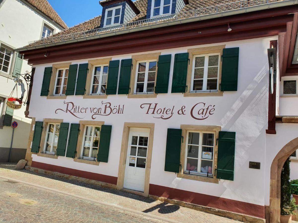 Hotel & Cafe Ritter Von Boehl Deidesheim Eksteriør bilde